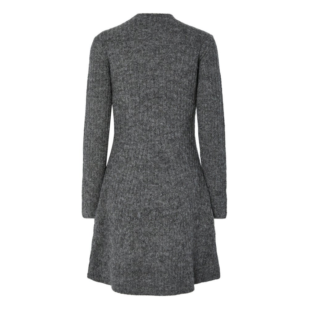 YASDOLLY LS KNIT DRESS S. NOOS Grijs YASDOLLY LS KNIT DRESS S. NOOS Grijs