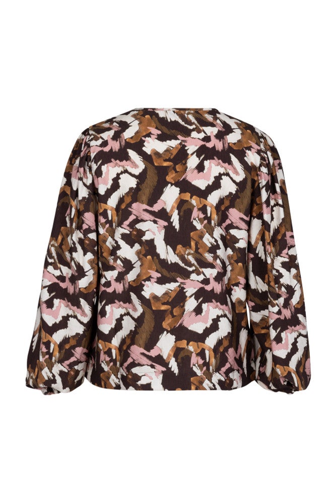 Kylie marker crepe top Multi Kylie marker crepe top Multi