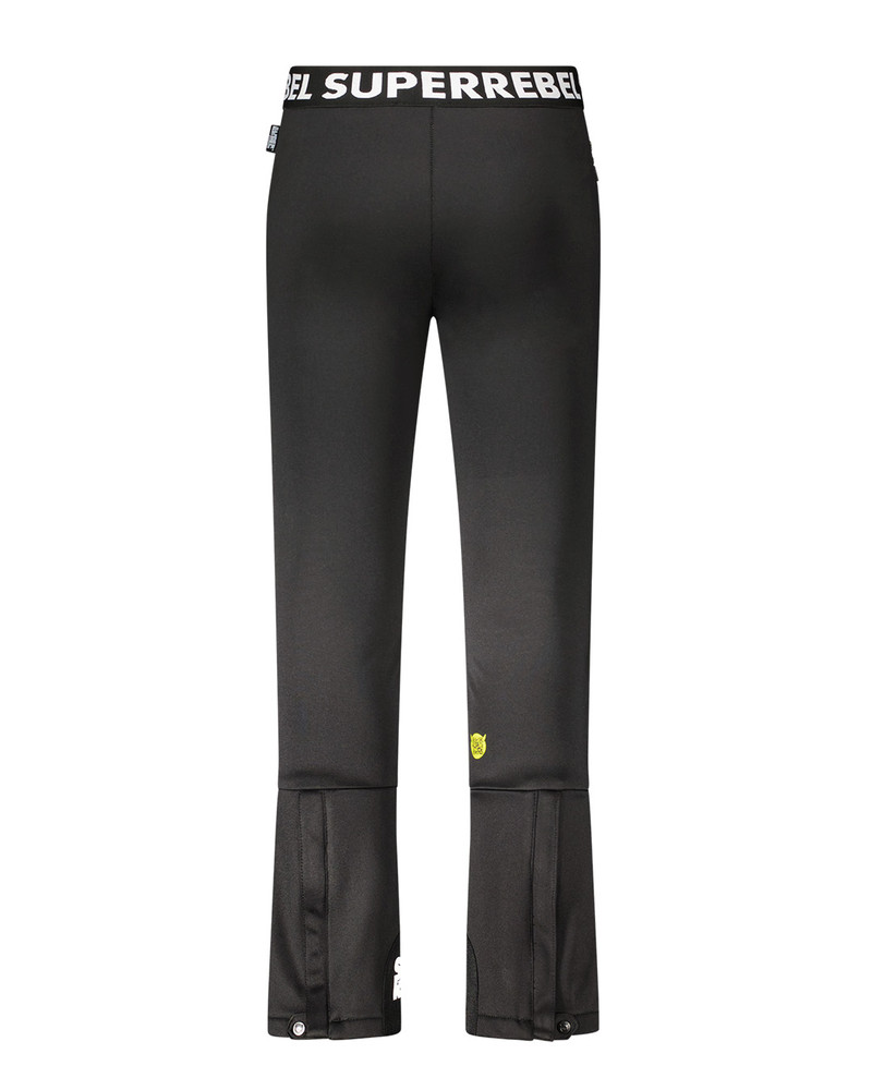 SPEAK Ski trousers soft shell 4 way stretch Zwart 1  SPEAK Ski trousers soft shell 4 way stretch Zwart 1