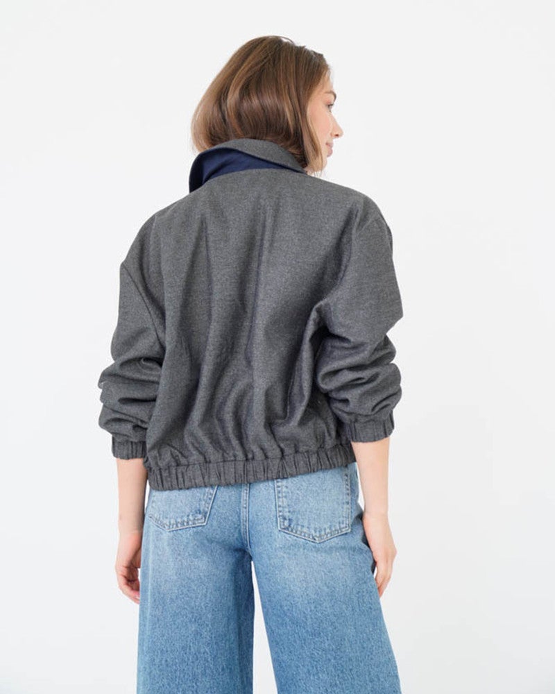 Coco Bomber Rversible Donker Blauw Coco Bomber Rversible Donker Blauw