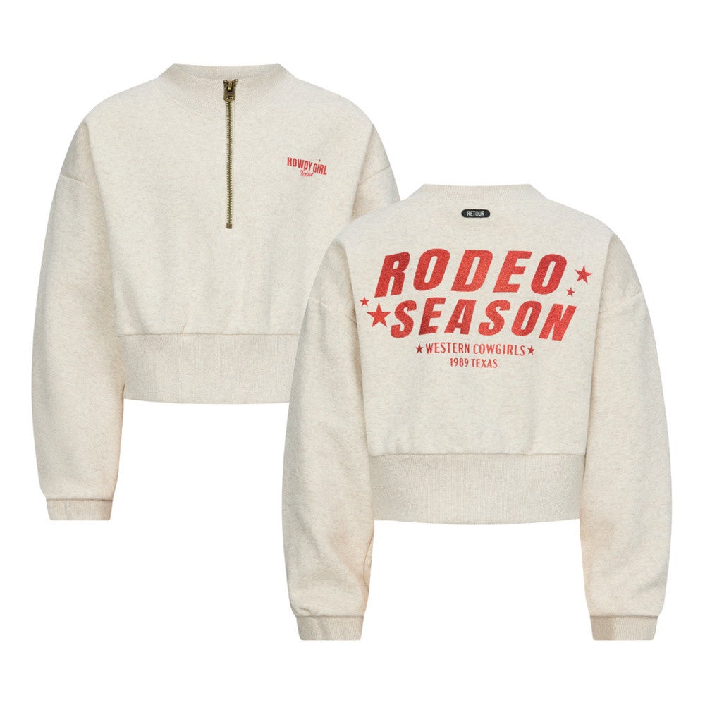 Fallon Sweater Zipper Zand Fallon Sweater Zipper Zand