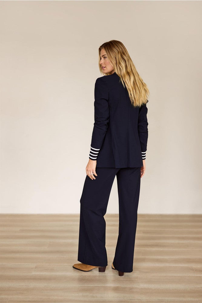 Fran blazer Donker Blauw Fran blazer Donker Blauw