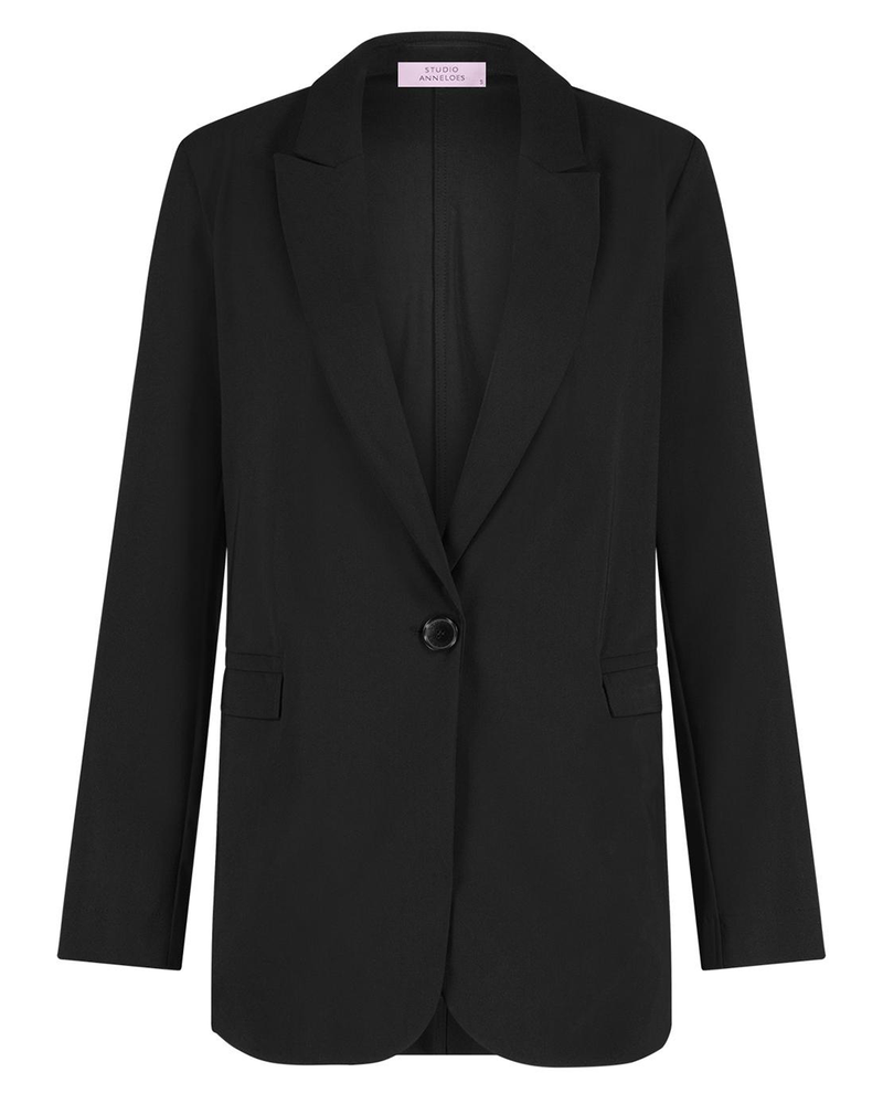 Fran blazer Zwart 1 Fran blazer Zwart 1