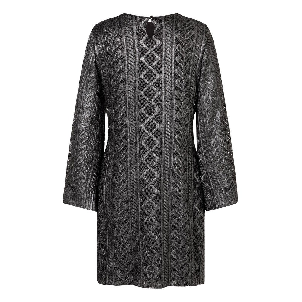 Ablina Knitted Dress Zwart 1 Ablina Knitted Dress Zwart 1