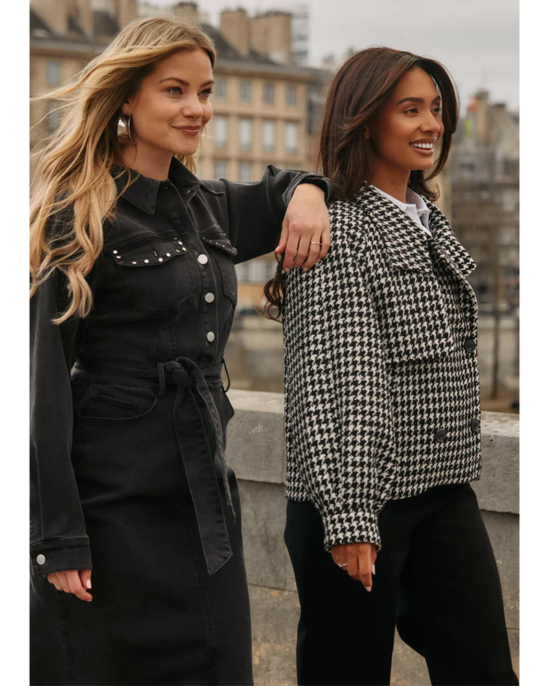 Dress Danya Stretch Zwart 1 Dress Danya Stretch Zwart 1