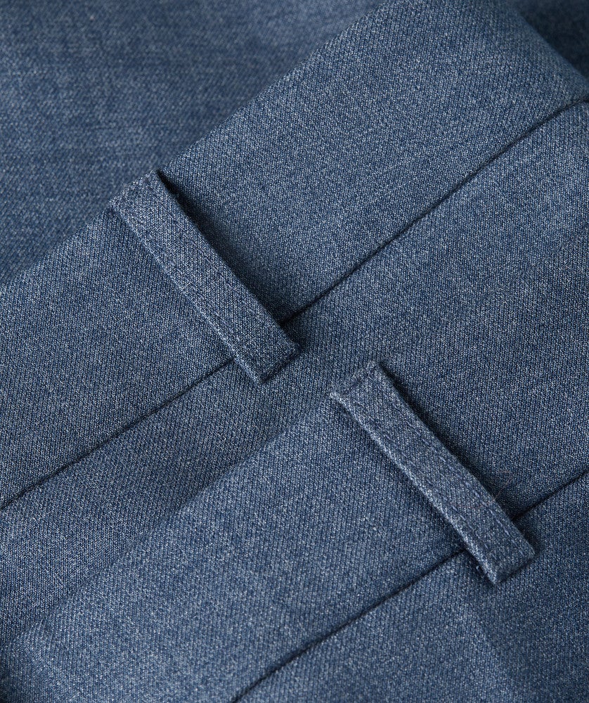 LIORA Flared Pantalon Blauw LIORA Flared Pantalon Blauw