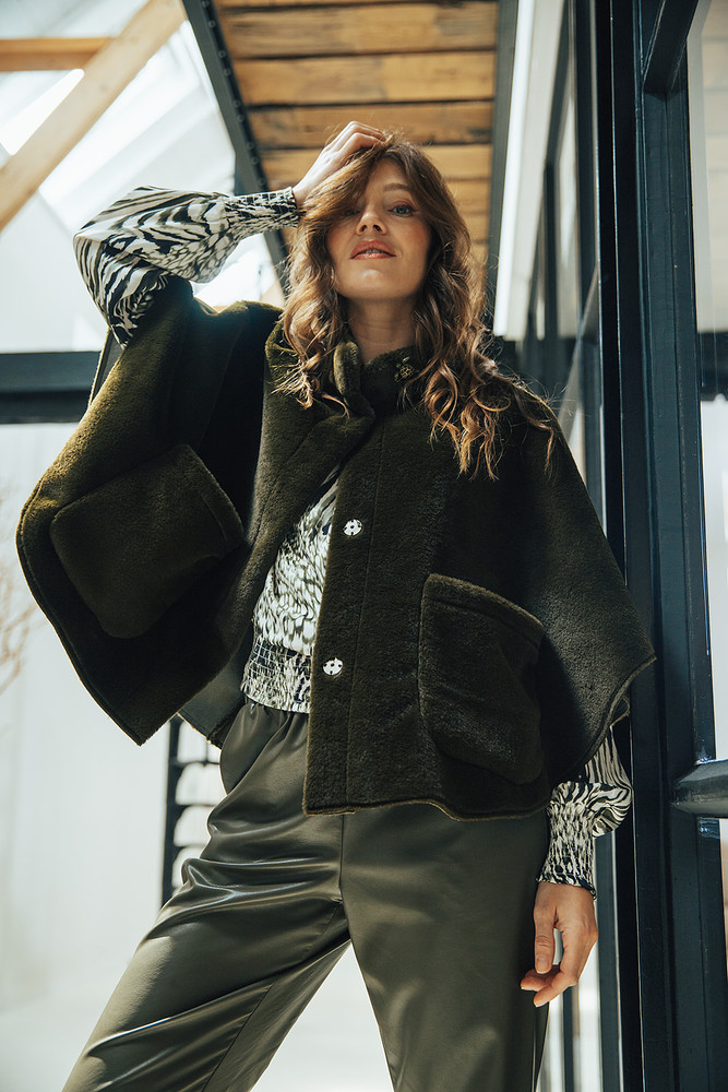 Abby Blouse  Groen Abby Blouse  Groen