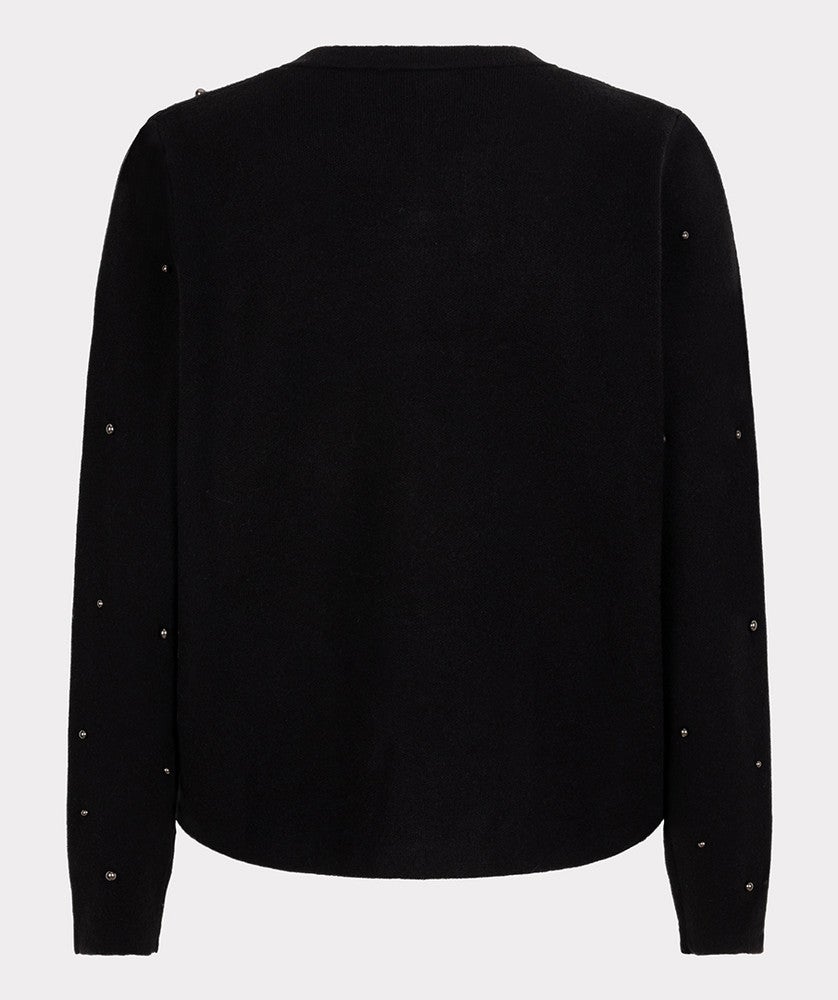 Cardigan embellished Zwart 1 Cardigan embellished Zwart 1