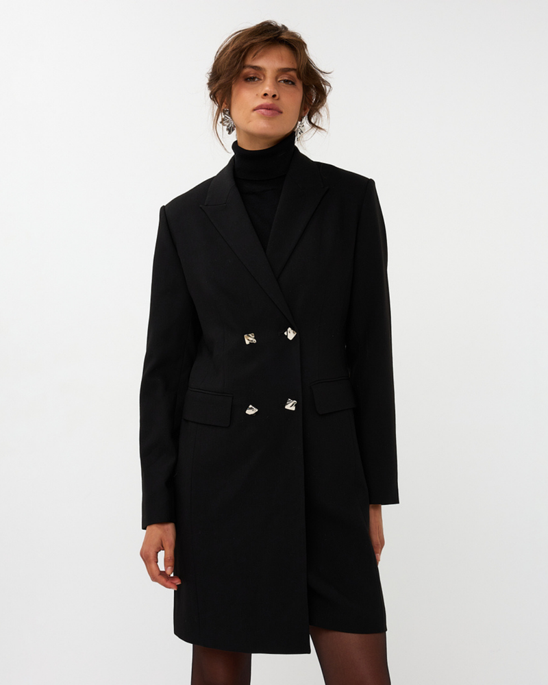 Dress blazer basic city Zwart 1 Dress blazer basic city Zwart 1