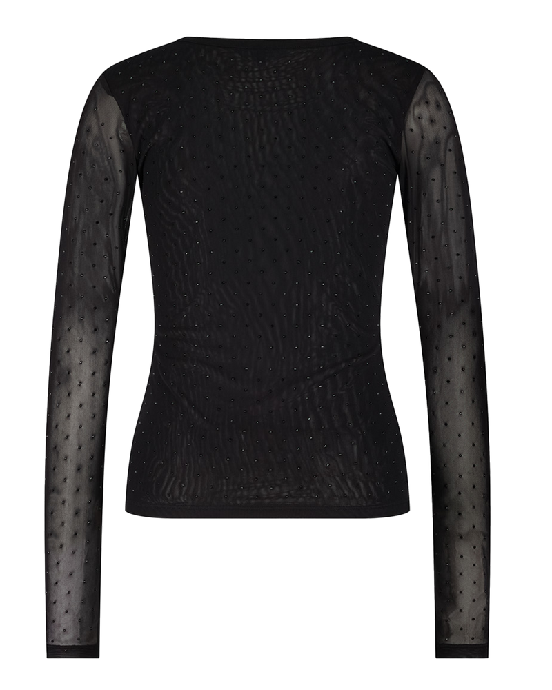 Linne Top Zwart 1 Linne Top Zwart 1