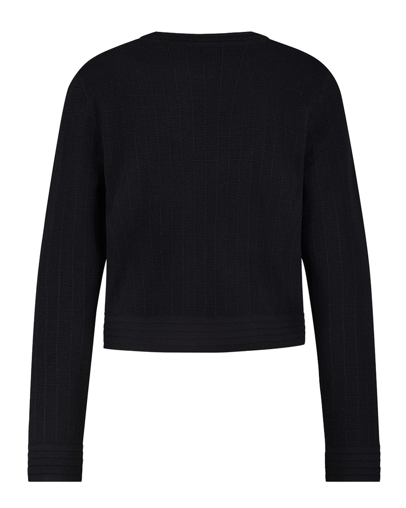 Limeira Cardigan Zwart 1 Limeira Cardigan Zwart 1
