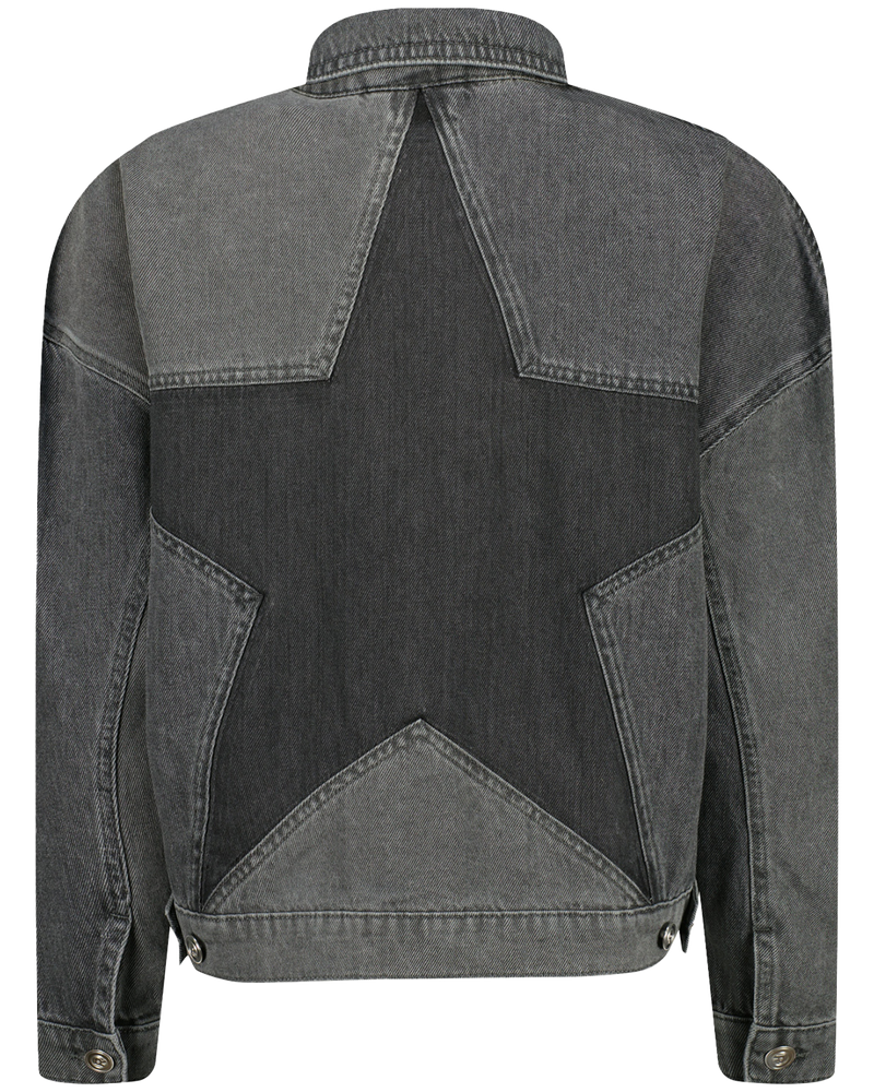 Veronica Star Denim Jacket Grijs Veronica Star Denim Jacket Grijs