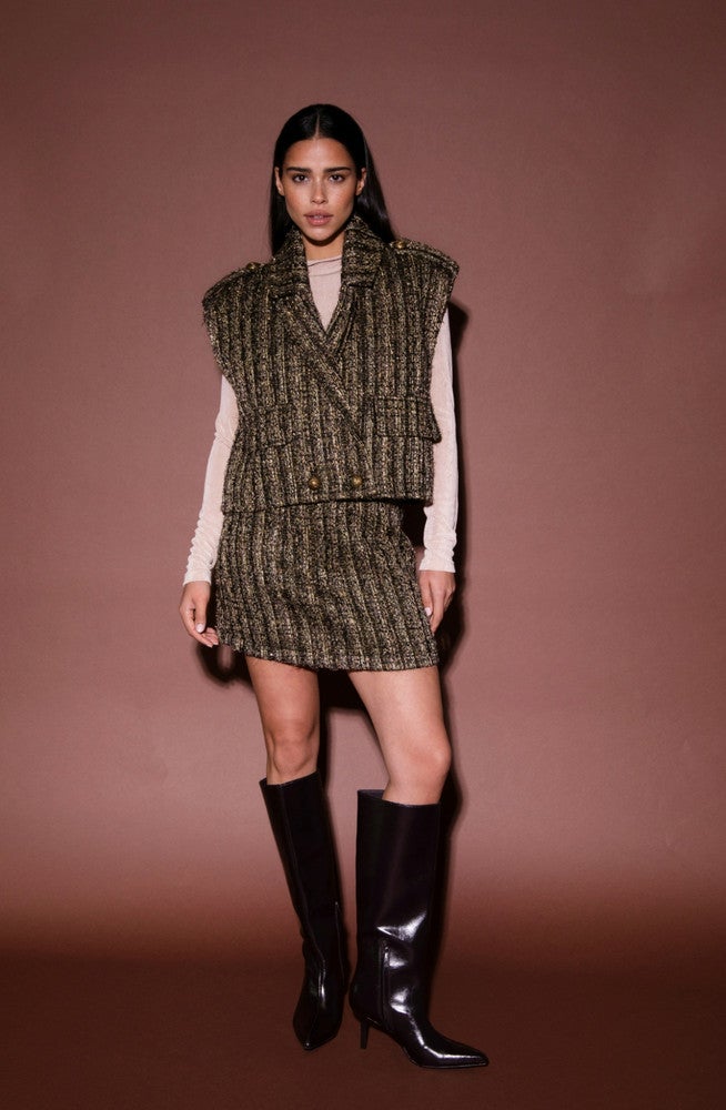 Dina Skirt Bruin 1 Dina Skirt Bruin 1