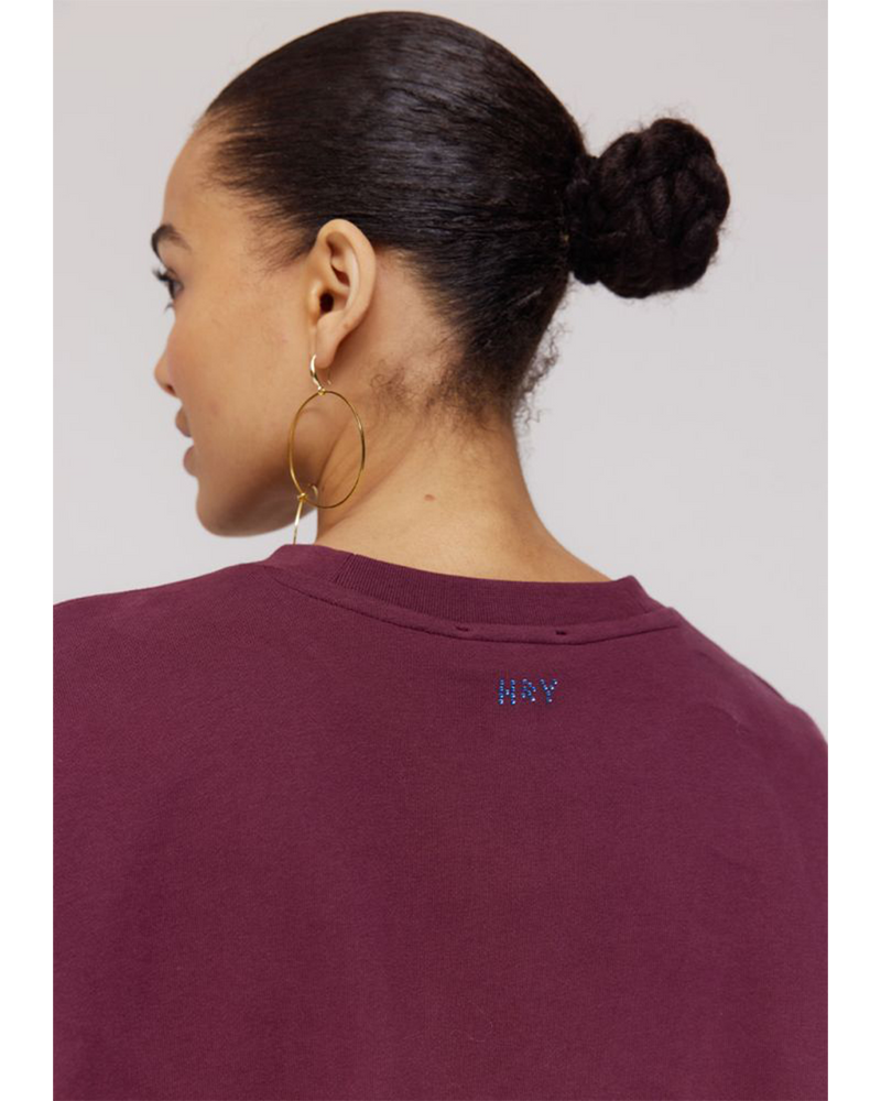 RHINE-SW Sweater Bordeaux RHINE-SW Sweater Bordeaux