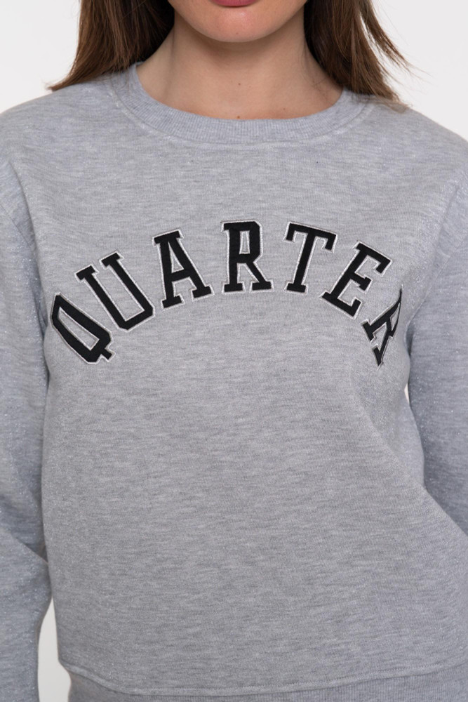 Sweater quarter Grijs Sweater quarter Grijs