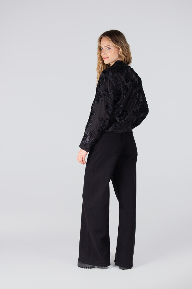 JILL JACKET F3D 256 bomber Zwart 1 JILL JACKET F3D 256 bomber Zwart 1