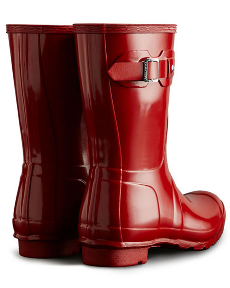 WOMENS ORIGINAL SHORT GLOSS BOOT MILITARY Rood WOMENS ORIGINAL SHORT GLOSS BOOT MILITARY Rood