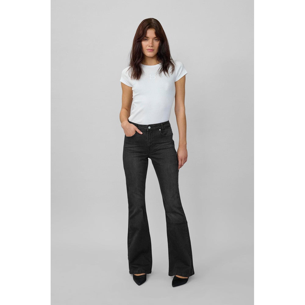 36 THE DEKOTA 100 HIGH BOOTCUT JEANS Zwart 1 36 THE DEKOTA 100 HIGH BOOTCUT JEANS Zwart 1