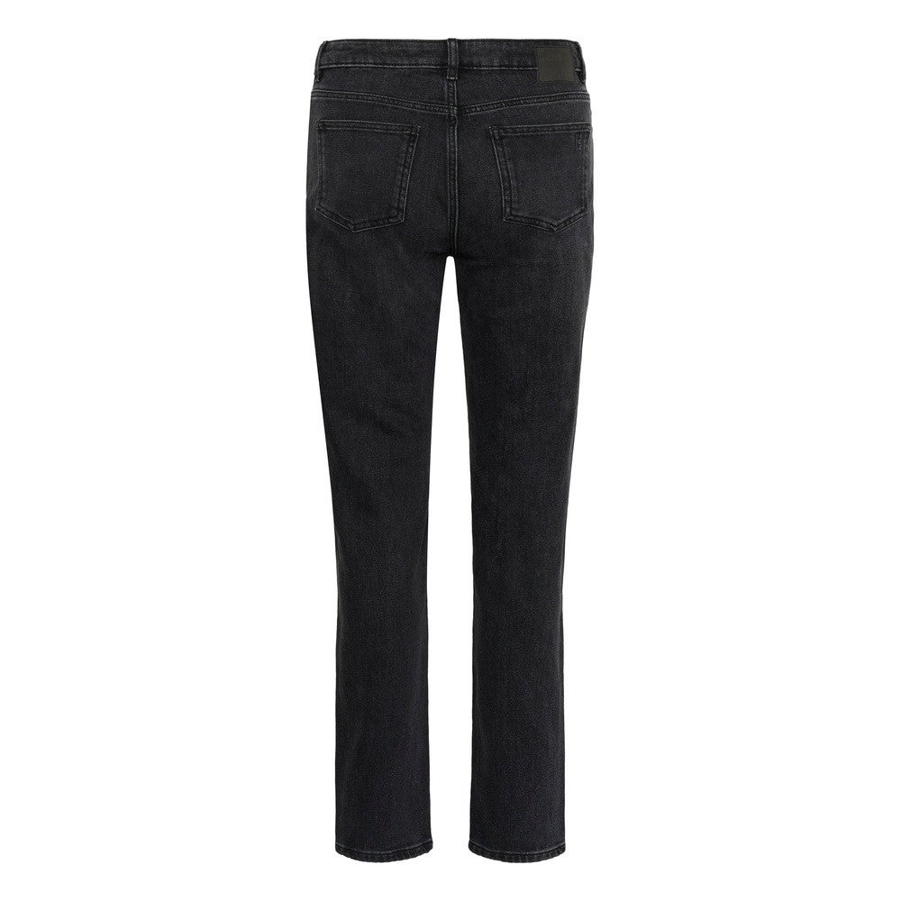 MWIsa 139 High Straight Jeans Zwart 1 MWIsa 139 High Straight Jeans Zwart 1