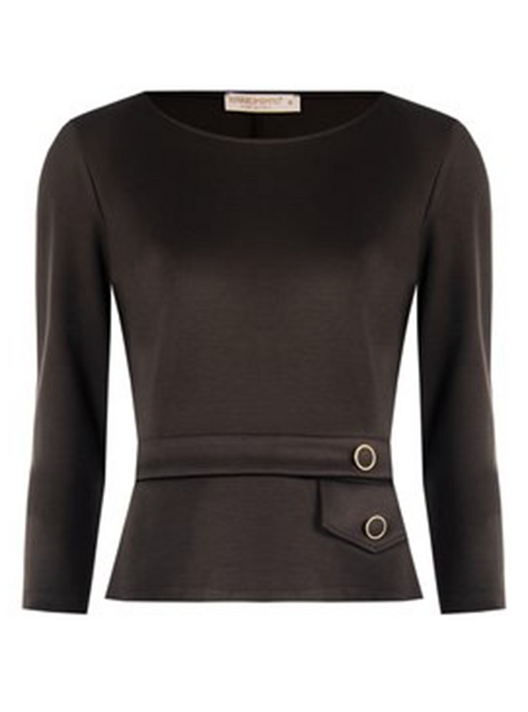 CFC0126395003 Blouse Bruin 1 CFC0126395003 Blouse Bruin 1