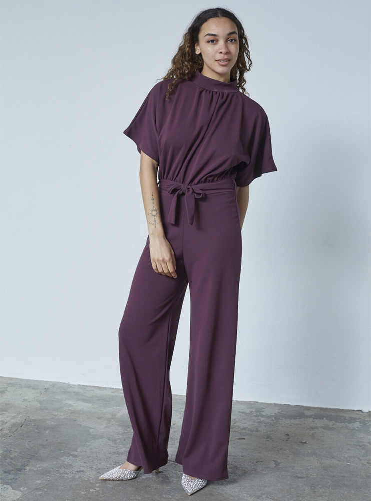 GIRL-JU Jumpsuit Bordeaux GIRL-JU Jumpsuit Bordeaux