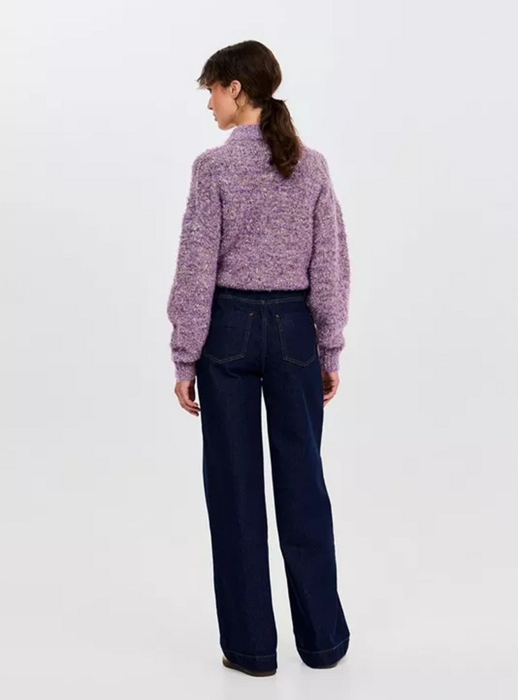 PILOTA Pullover Paars PILOTA Pullover Paars