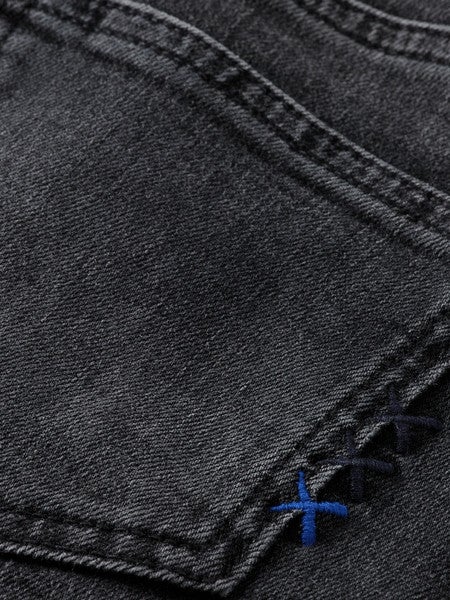 CORE Dean loose tapered jeans Black Night Zwart 1 CORE Dean loose tapered jeans Black Night Zwart 1