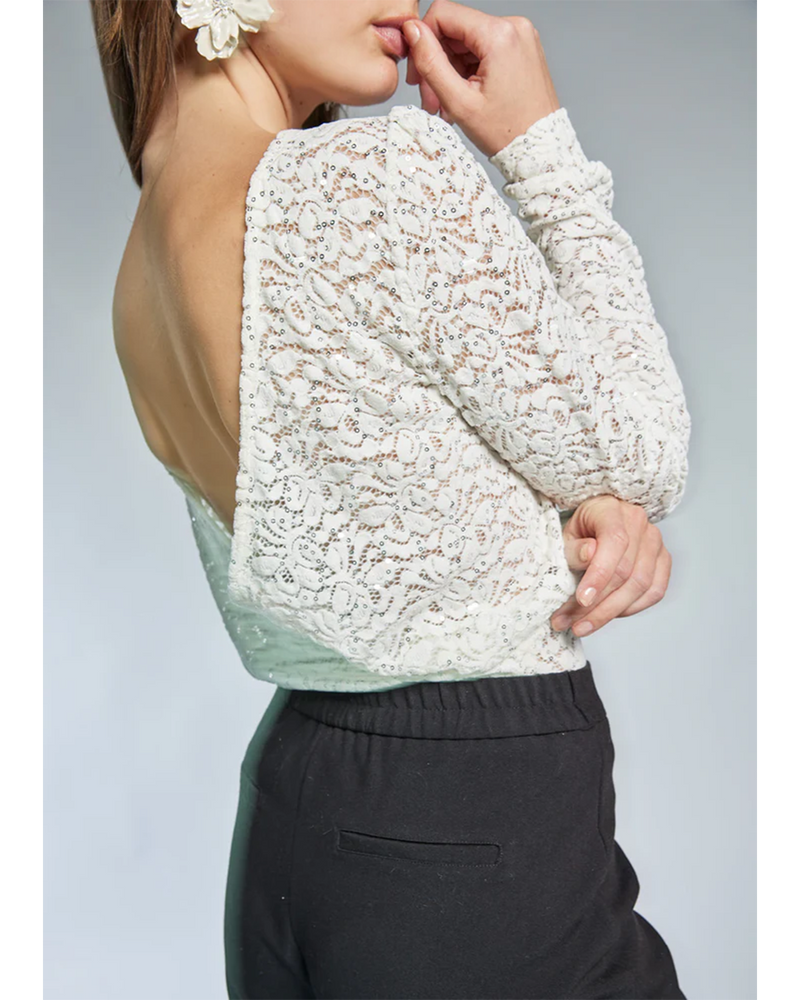 Tiana Top Ls Off White Tiana Top Ls Off White