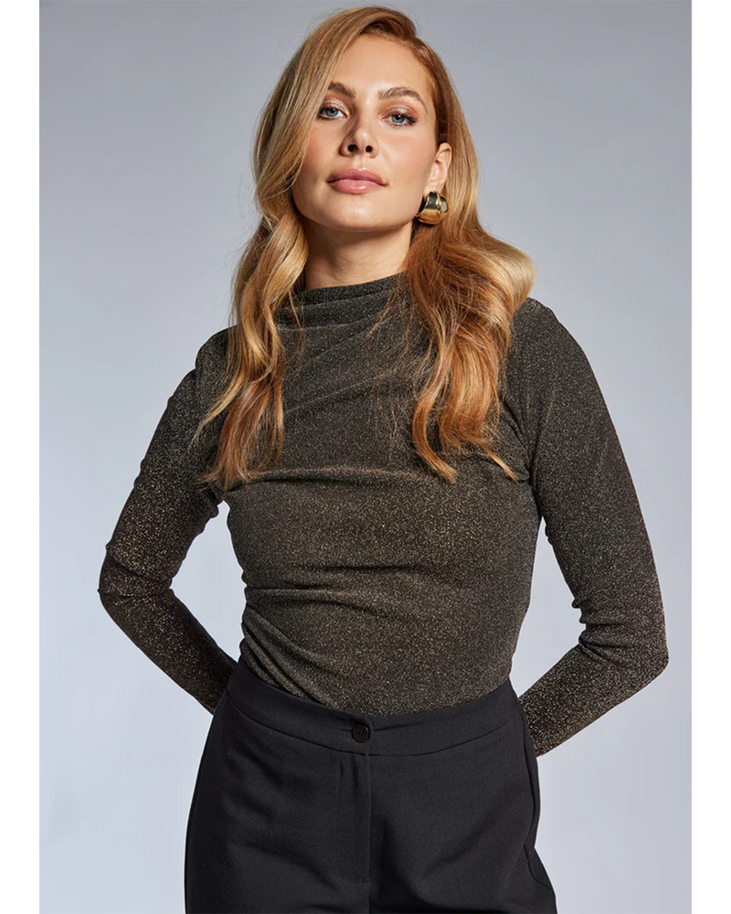 Tasmin Top Ls Goud Tasmin Top Ls Goud