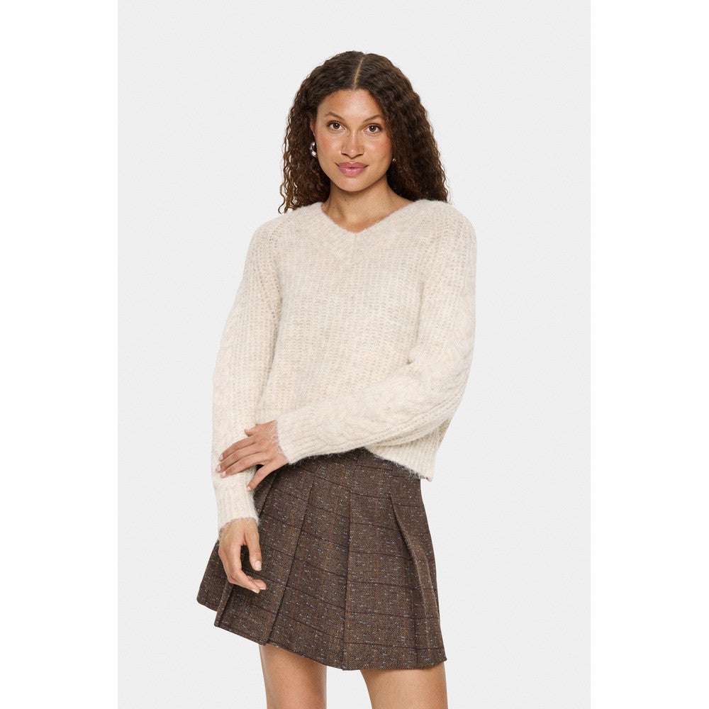 MandaSZ Pullover Beige MandaSZ Pullover Beige