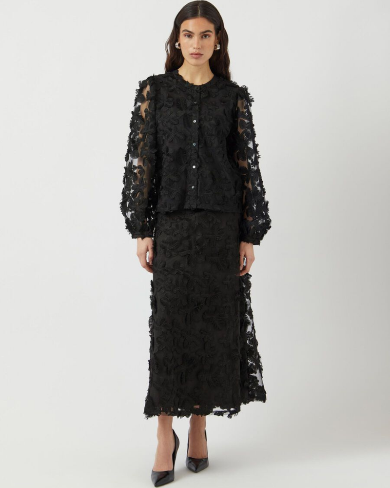 YASKARLY LS SHIRT - SHOW Zwart 1 YASKARLY LS SHIRT - SHOW Zwart 1