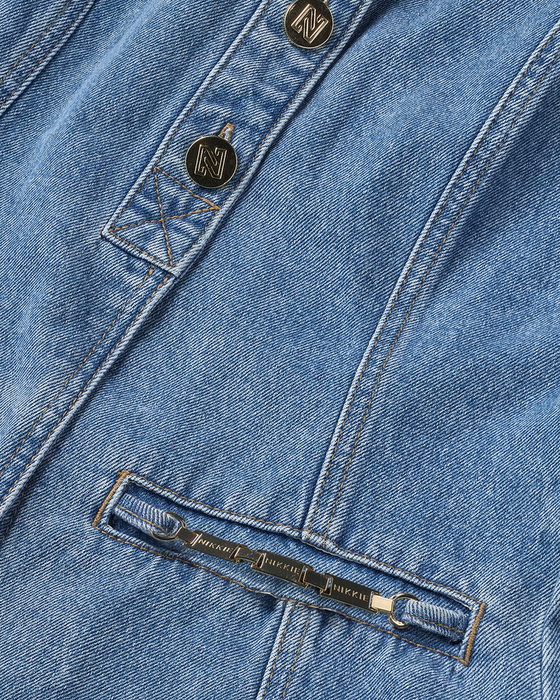 Kyle Waistcoat Blauw Kyle Waistcoat Blauw