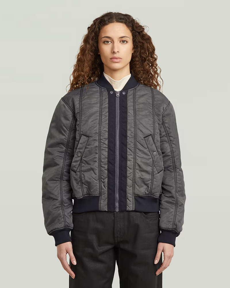 Bomber wmn Grijs Bomber wmn Grijs