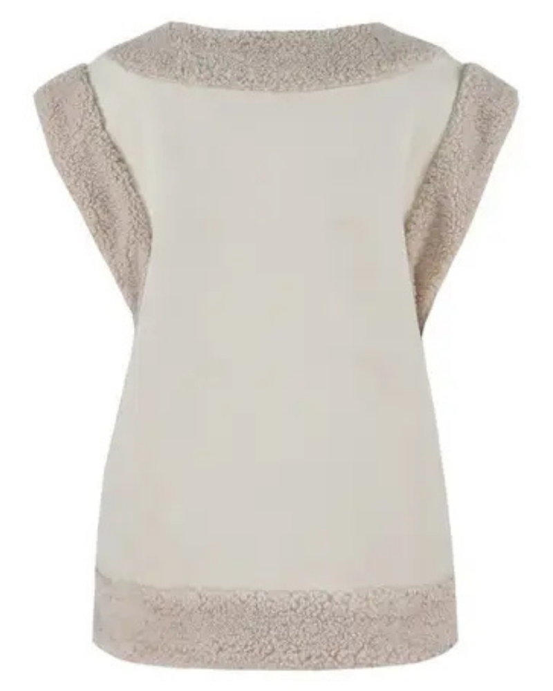 Reese gilet Beige Reese gilet Beige