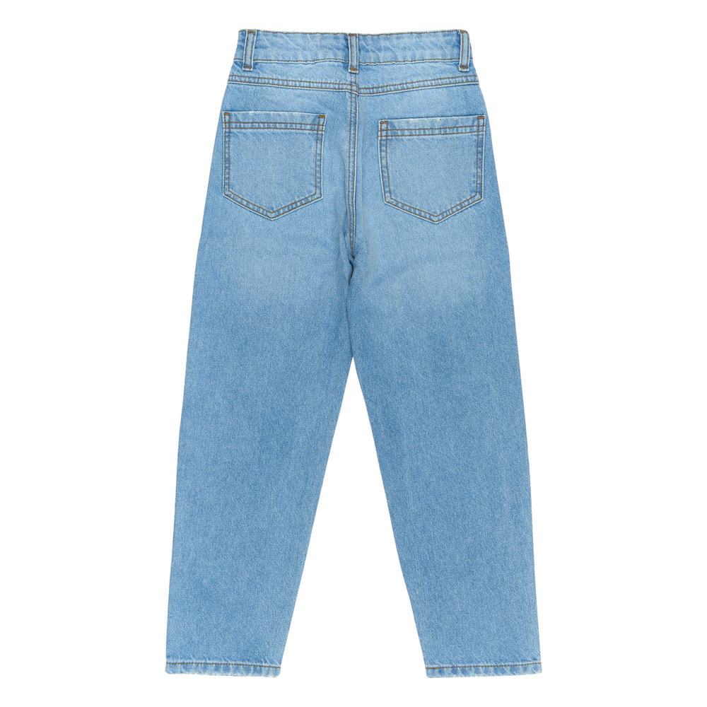 Romina Mom Fit Jeans Mirrors Blauw Romina Mom Fit Jeans Mirrors Blauw