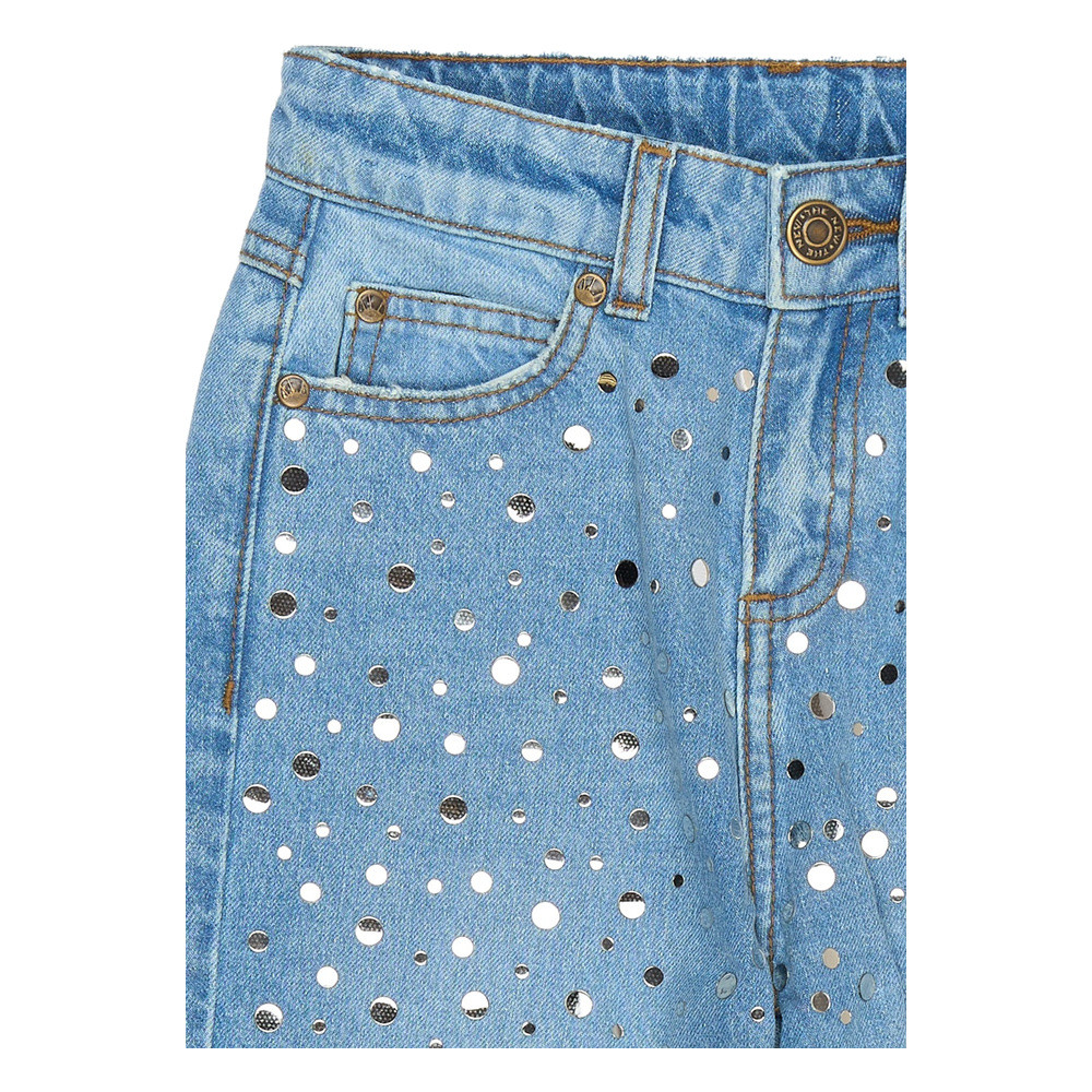 Romina Mom Fit Jeans Mirrors Blauw Romina Mom Fit Jeans Mirrors Blauw