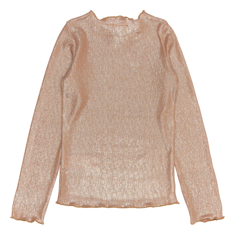 Rosalind L_S Glitter Tee Goud Rosalind L_S Glitter Tee Goud