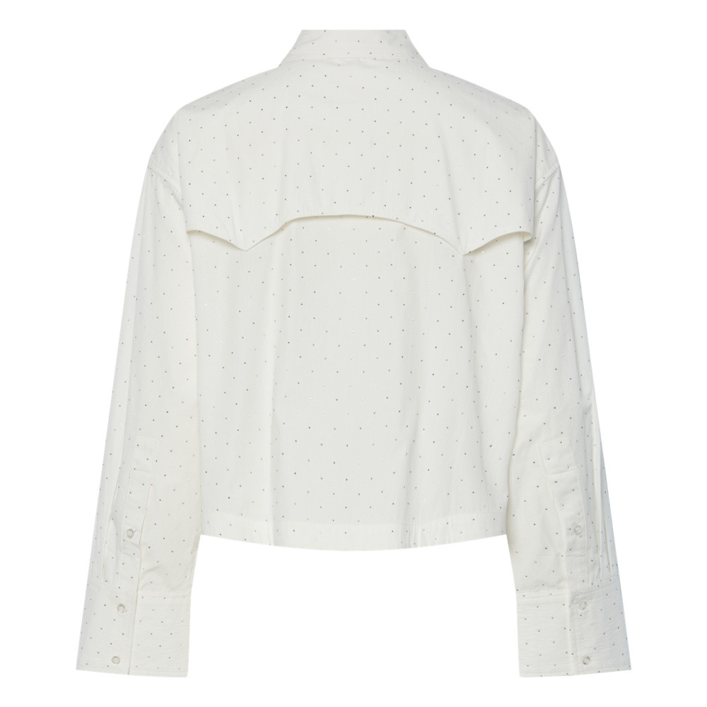 YASCIRU LS SHORT STUDDED SHIRT S. Wit 1 YASCIRU LS SHORT STUDDED SHIRT S. Wit 1