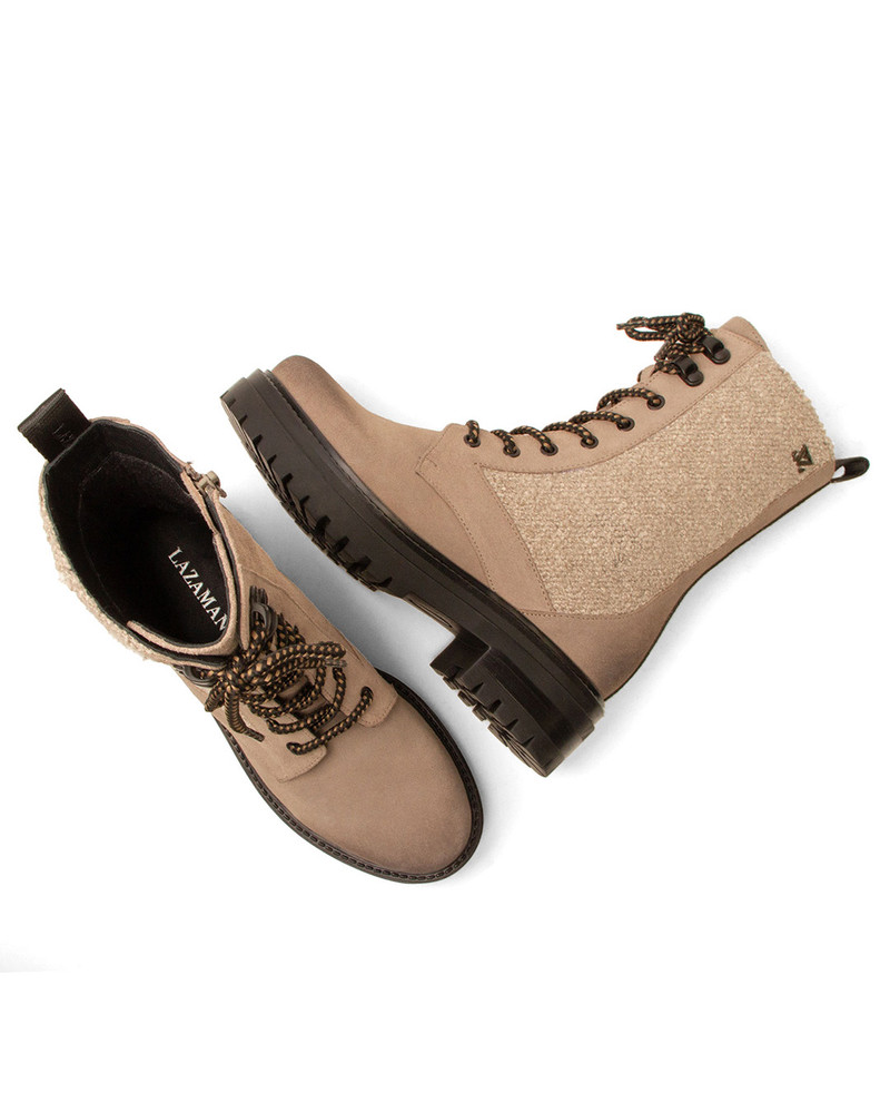 LA85748fango / Nadi laced boots boucle Grijs LA85748fango / Nadi laced boots boucle Grijs