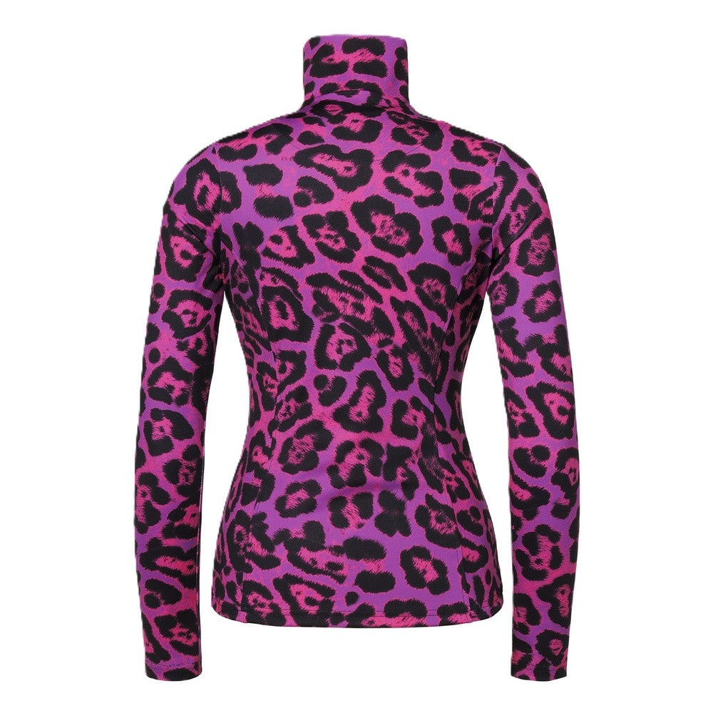 LEONA ski pully leopard Roze LEONA ski pully leopard Roze
