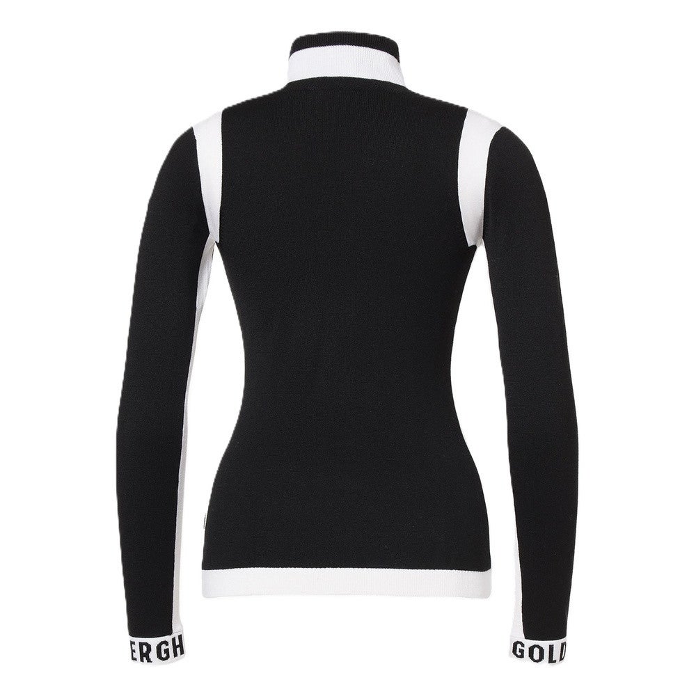 NOEMI long sleeve knit sweater Zwart 1 NOEMI long sleeve knit sweater Zwart 1