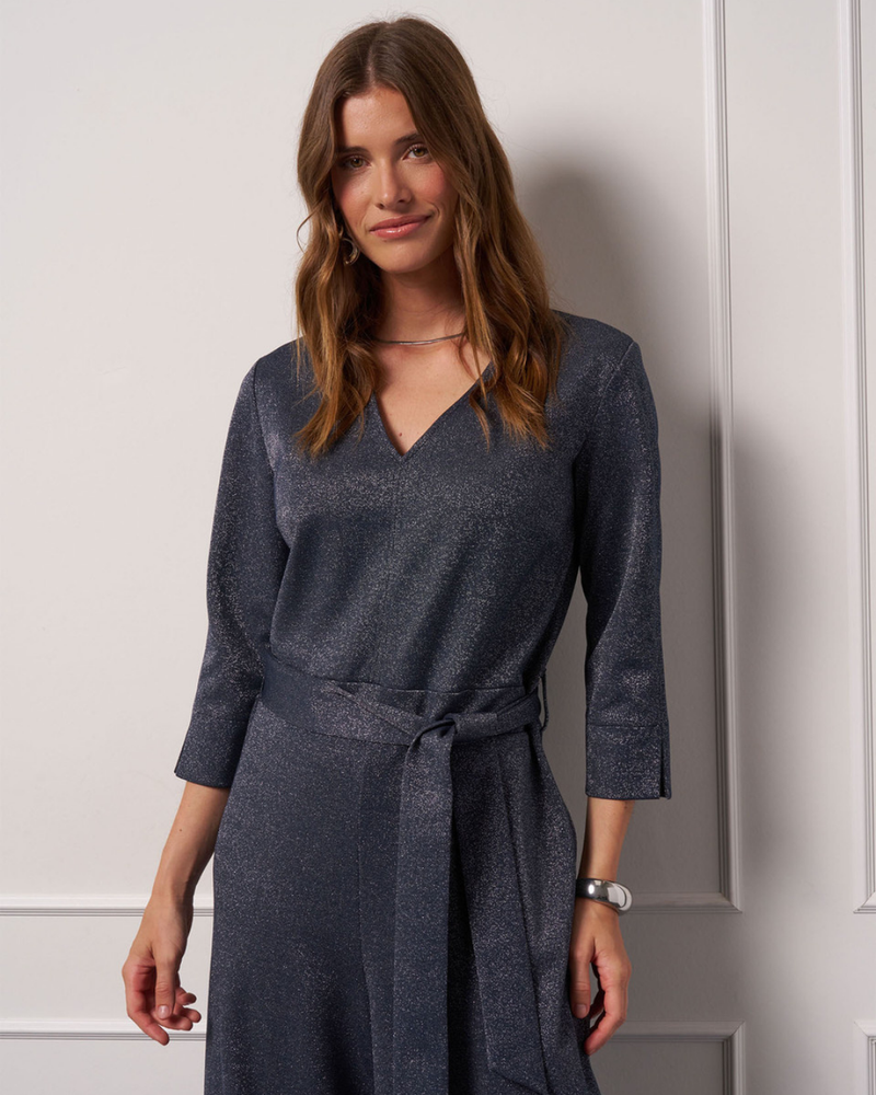 Odessi sparkle jumpsuit Blauw Odessi sparkle jumpsuit Blauw