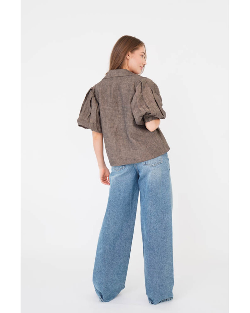 Elanore Short Blazer Blauw Elanore Short Blazer Blauw