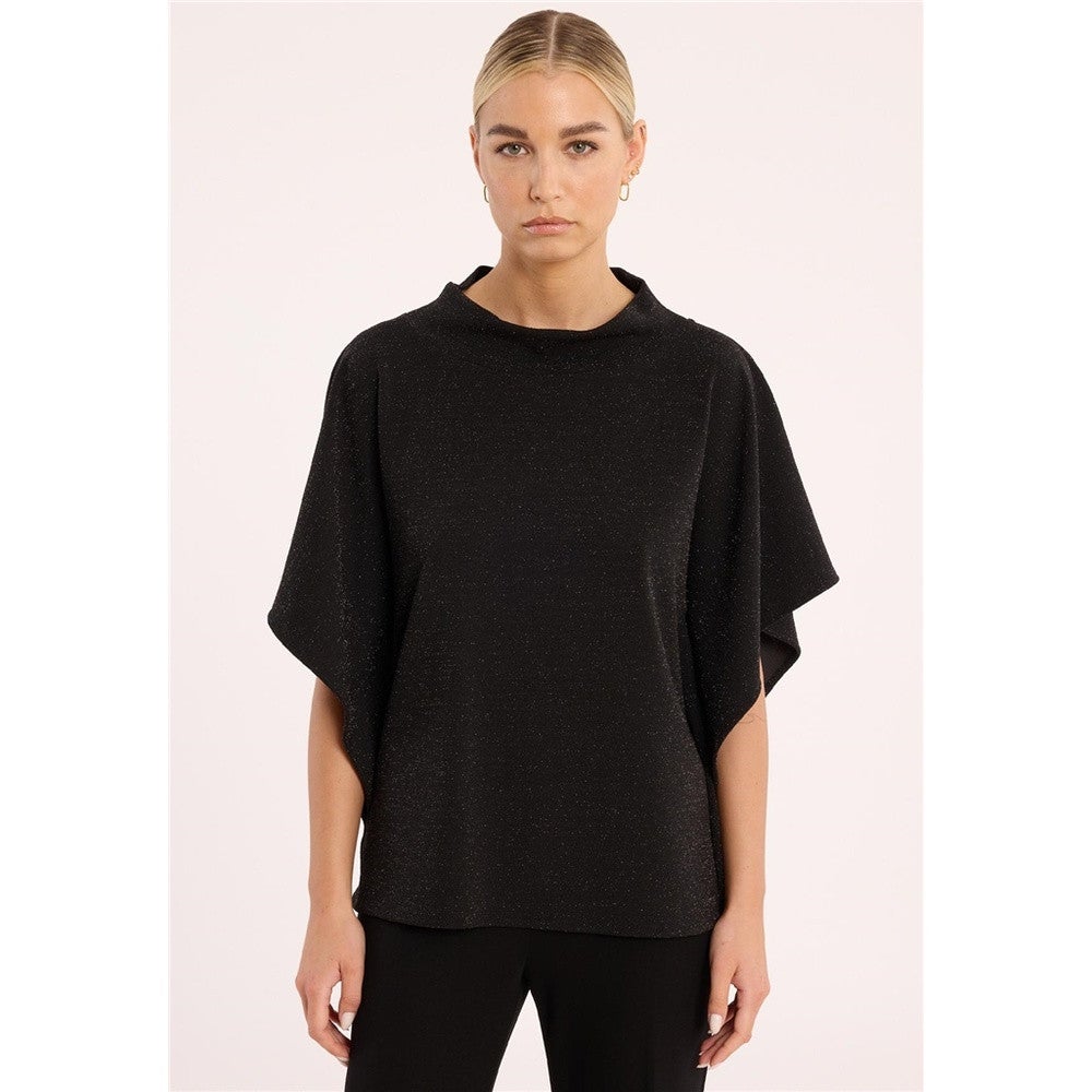 kaftan top Zwart 1 kaftan top Zwart 1