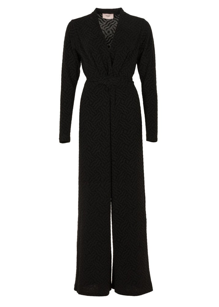 Vasili Lurex Jumpsuit Zwart 1 Vasili Lurex Jumpsuit Zwart 1