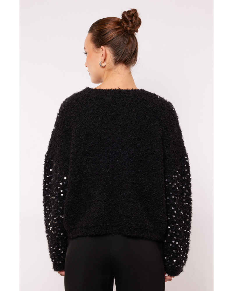 Nayra knit sweater Zwart 1 Nayra knit sweater Zwart 1