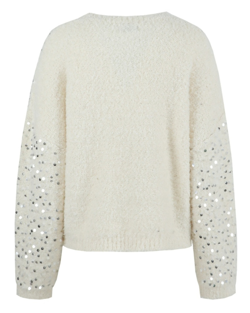 Nayra knit sweater Off White Nayra knit sweater Off White