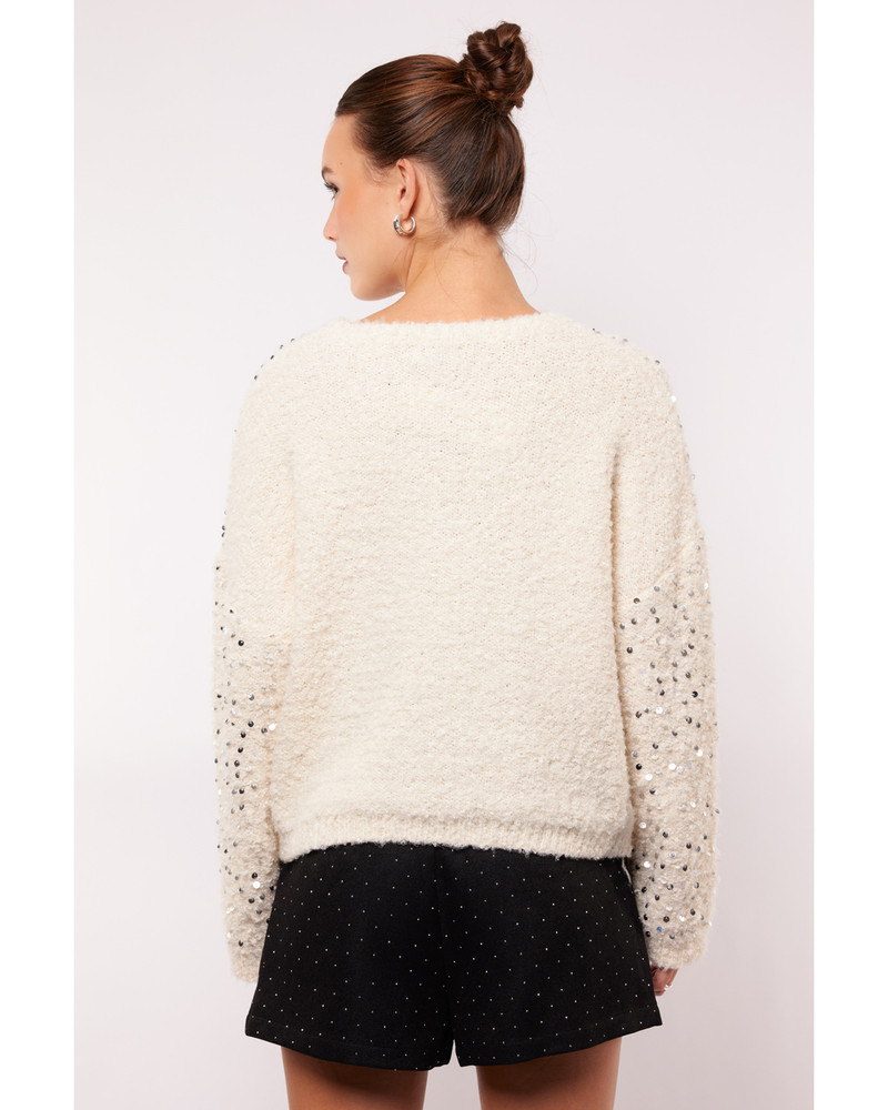 Nayra knit sweater Off White Nayra knit sweater Off White