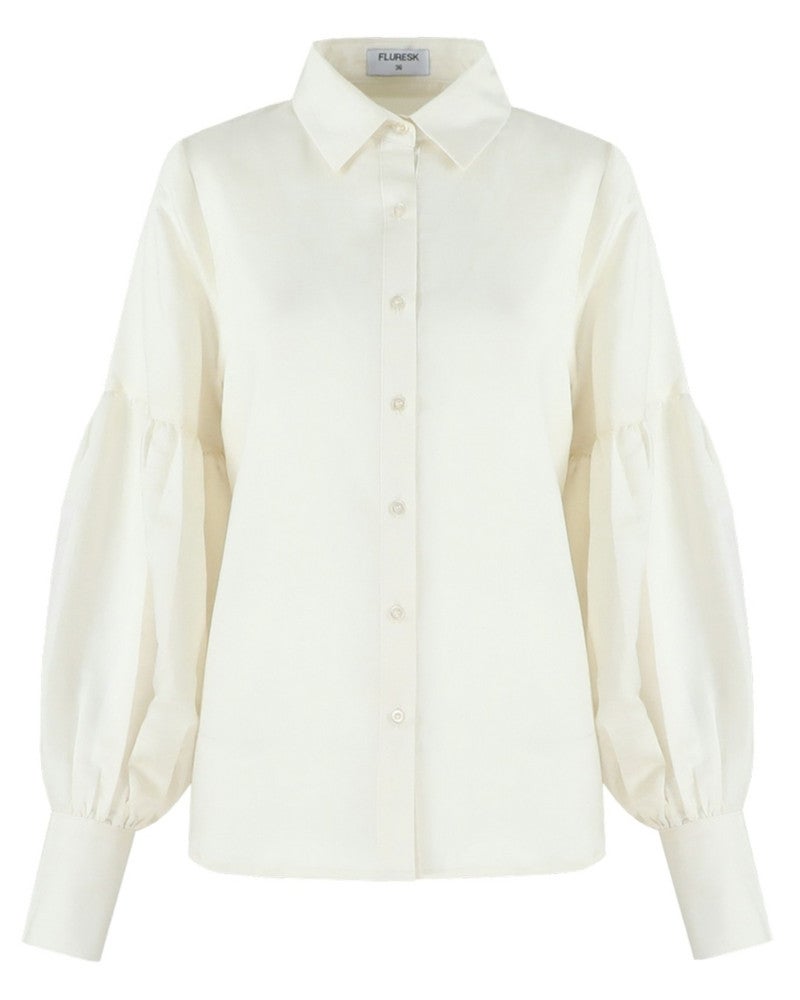Carlijn blouse Off White Carlijn blouse Off White