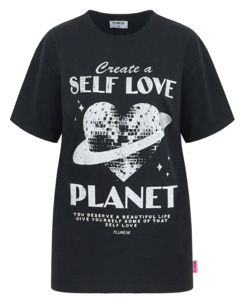 Moira self love t-shirt Zwart 1 Moira self love t-shirt Zwart 1